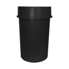 Cargar imagen en el visor de la galería, BOTE REDONDO 45 LT C/TAPA EMBUDO NEGRO