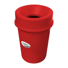 Cargar imagen en el visor de la galería, BOTE REDONDO 45 LTS C/TAPA EMBUDO ROJO