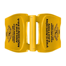 Cargar imagen en el visor de la galería, CABALLETE PLASTICO PISO MOJADO AMARILLO