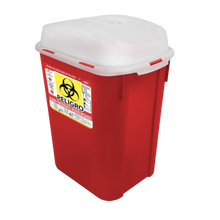 Cargar imagen en el visor de la galería, CESTO 13 LT RESIDUOS RPBI ROJO