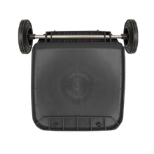 Cargar imagen en el visor de la galería, CESTO 240 LT GRIS C/TAPA AMARILLA