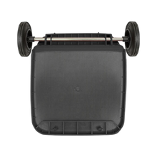 Cargar imagen en el visor de la galería, CESTO 240 LTS GRIS C/TAPA NARANJA