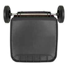 Cargar imagen en el visor de la galería, CESTO 240 LTS GRIS C/TAPA VERDE