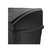 Cargar imagen en el visor de la galería, CESTO 42 LT CON TAPA BALANCIN NEGRO