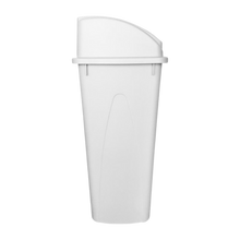 Cargar imagen en el visor de la galería, CESTO 80 LT BLANCO C/TAPA BALANCIN GR