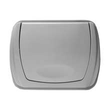 Cargar imagen en el visor de la galería, CESTO 80 LT C/TAPA BALANCIN GRIS