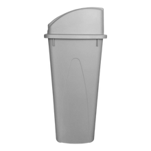 Cargar imagen en el visor de la galería, CESTO 80 LT C/TAPA BALANCIN GRIS