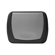 Cargar imagen en el visor de la galería, CESTO 80 LT NEGRO C/TAPA BALANCIN GRIS