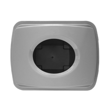 Cargar imagen en el visor de la galería, CESTO 80 LT NEGRO C/TAPA ELIPTICA GRIS