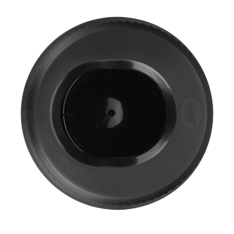 CESTO CHICO TAPA OVAL NEGRO