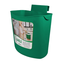 Cargar imagen en el visor de la galería, CESTO COLGABLE 6.5 LT VERDE