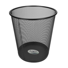 Cargar imagen en el visor de la galería, CESTO DE MALLA REDONDO NEGRO