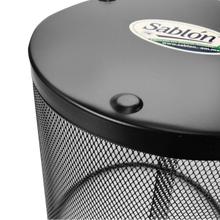 Cargar imagen en el visor de la galería, CESTO DE MALLA REDONDO NEGRO