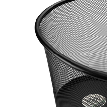 Cargar imagen en el visor de la galería, CESTO DE MALLA REDONDO NEGRO
