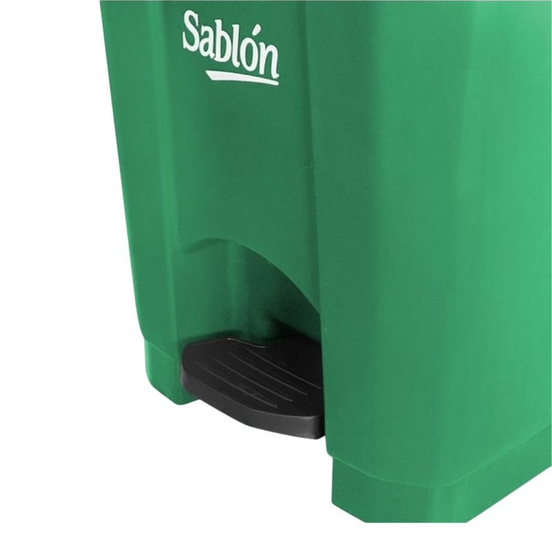 CESTO DE PEDAL 50L VERDE
