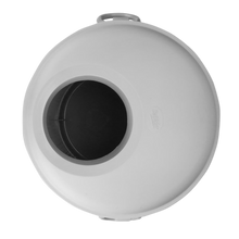 Cargar imagen en el visor de la galería, CESTO GDE C/TAPA CIRCULAR GRIS