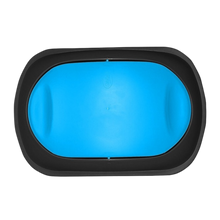Cargar imagen en el visor de la galería, CESTO JUMBO NEGRO C/TAPA BALANCIN AZUL