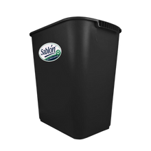Cargar imagen en el visor de la galería, CESTO JUMBO SIN ASAS NEGRO
