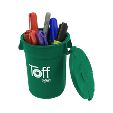 Cargar imagen en el visor de la galería, CESTO MINI TOFF VERDE