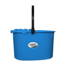 Cargar imagen en el visor de la galería, CUBETA C/EXPRIMIDOR 17 LT AZUL