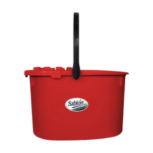 Cargar imagen en el visor de la galería, CUBETA C/EXPRIMIDOR 17 LT ROJO