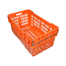 Cargar imagen en el visor de la galería, CAJA ENFILABLE CALADA NARANJA C/ASA