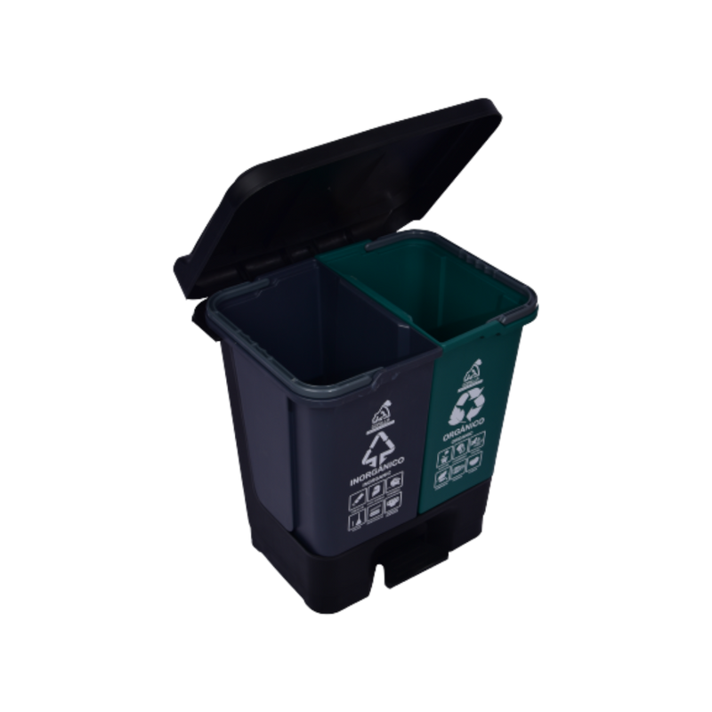 BOTE PEDAL DOBLE 60 LT ORG-INORG