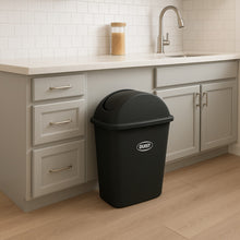 Cargar imagen en el visor de la galería, BOTE 24 LT TAPA MEDIA LUNA NEGRO