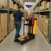 Cargar imagen en el visor de la galería, CARRO CONSERJE NEGRO XL