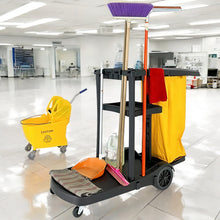 Cargar imagen en el visor de la galería, CARRO CONSERJE NEGRO XL