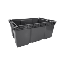 Cargar imagen en el visor de la galería, CAJA OTAWA ENFILABLE 28 GRIS C/ASAS