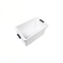 Cargar imagen en el visor de la galería, RECIPIENTE C/BROCHES 16 LT BLANCO
