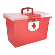 Cargar imagen en el visor de la galería, BOTIQUIN GRANDE C/ASA Y CERRADURA