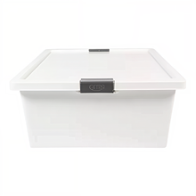 Cargar imagen en el visor de la galería, RECIPIENTE C/BROCHES 37 LT BLANCO