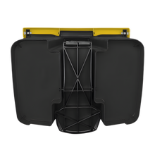 Cargar imagen en el visor de la galería, CESTO DE PEDAL 80 LT NG C/TAPA AMARILLA