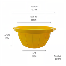 Cargar imagen en el visor de la galería, PALANGANA No. 1 ROMANA 14 LTS