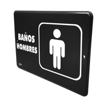 Cargar imagen en el visor de la galería, SEÑAL BAÑOS HOMBRES