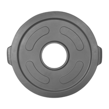 Cargar imagen en el visor de la galería, TAPA C/HUECO CESTO TOFF 208 LT GRIS