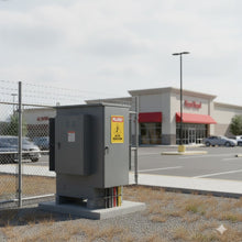 Cargar imagen en el visor de la galería, SEÑAL PELIGRO ALTA TENSION 35x24 CM