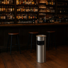 Cargar imagen en el visor de la galería, BASURERO CENICERO INOX LIGURIA 11 LT
