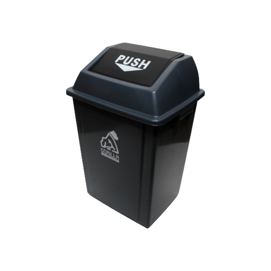 BOTE CUADRADO PUSH 40 LT