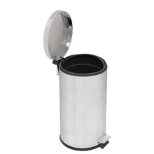 Cargar imagen en el visor de la galería, BASURERO INOX PEDAL 20 LT PEDAL PLUS
