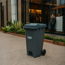 Cargar imagen en el visor de la galería, CESTO 240L GRIS C/PEDAL
