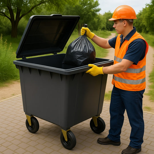 CONTENEDOR ALEMAN 400 LT