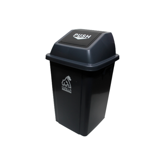 BOTE CUADRADO PUSH 60 LT