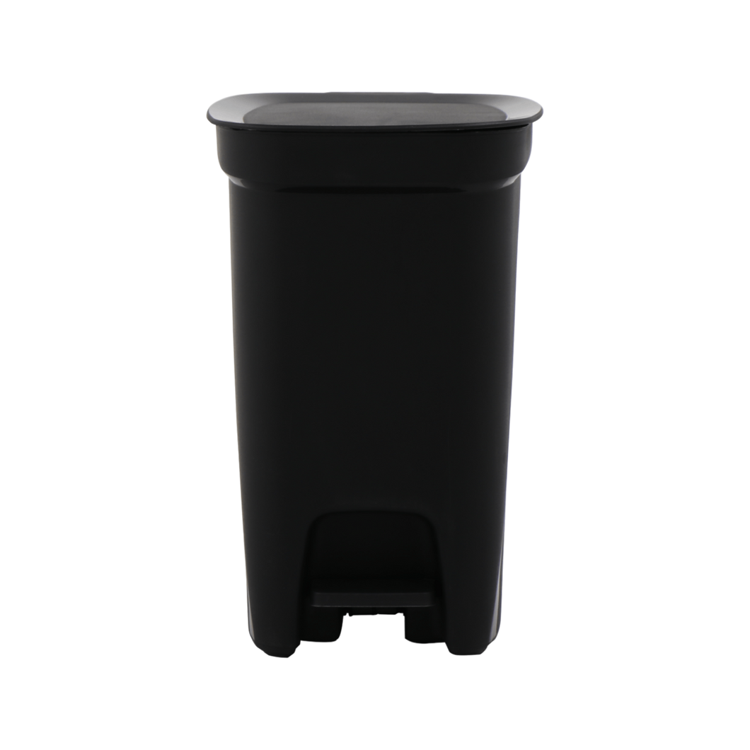 BASURERO COMPACT 10 LT NEGRO