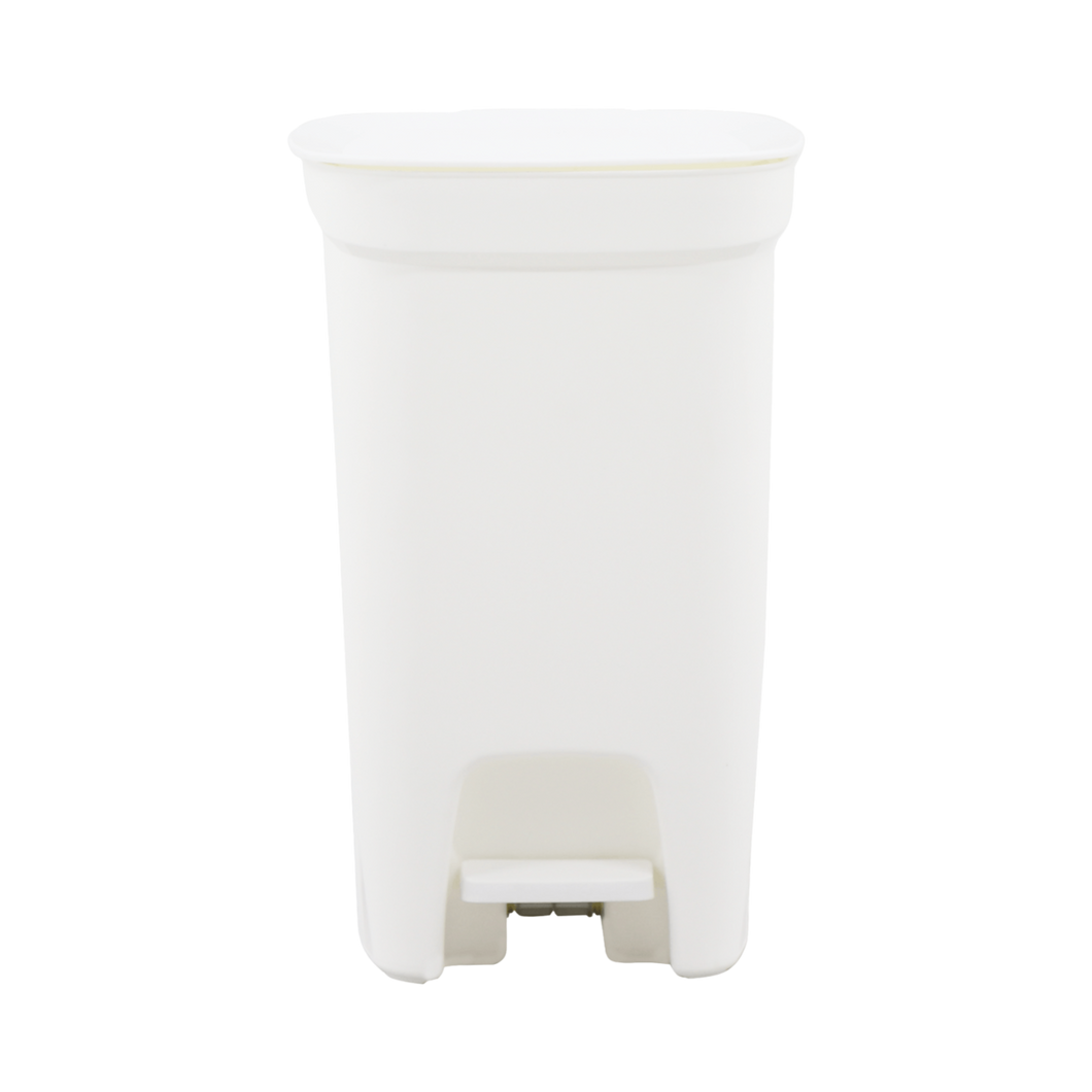 BASURERO COMPACT 10L BLANCO