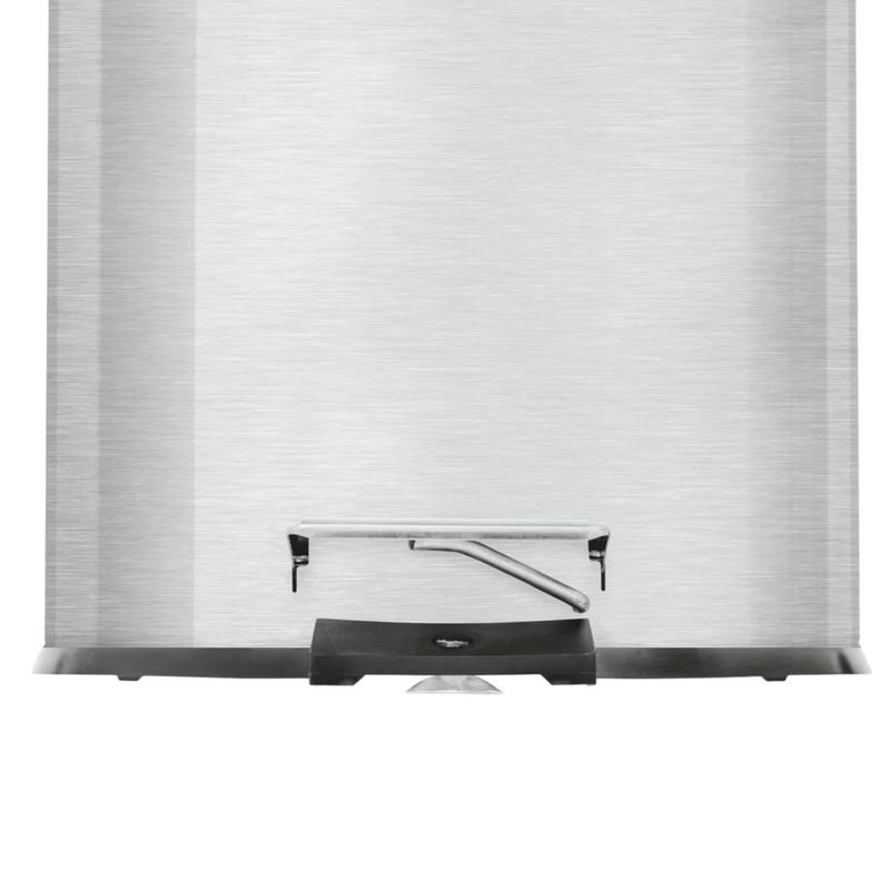 BASURERO INOX PEDAL 30 LTS BRASIL PLUS
