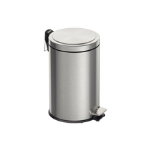 Cargar imagen en el visor de la galería, BASURERO INOX PEDAL 12 LT BRASIL PLUS
