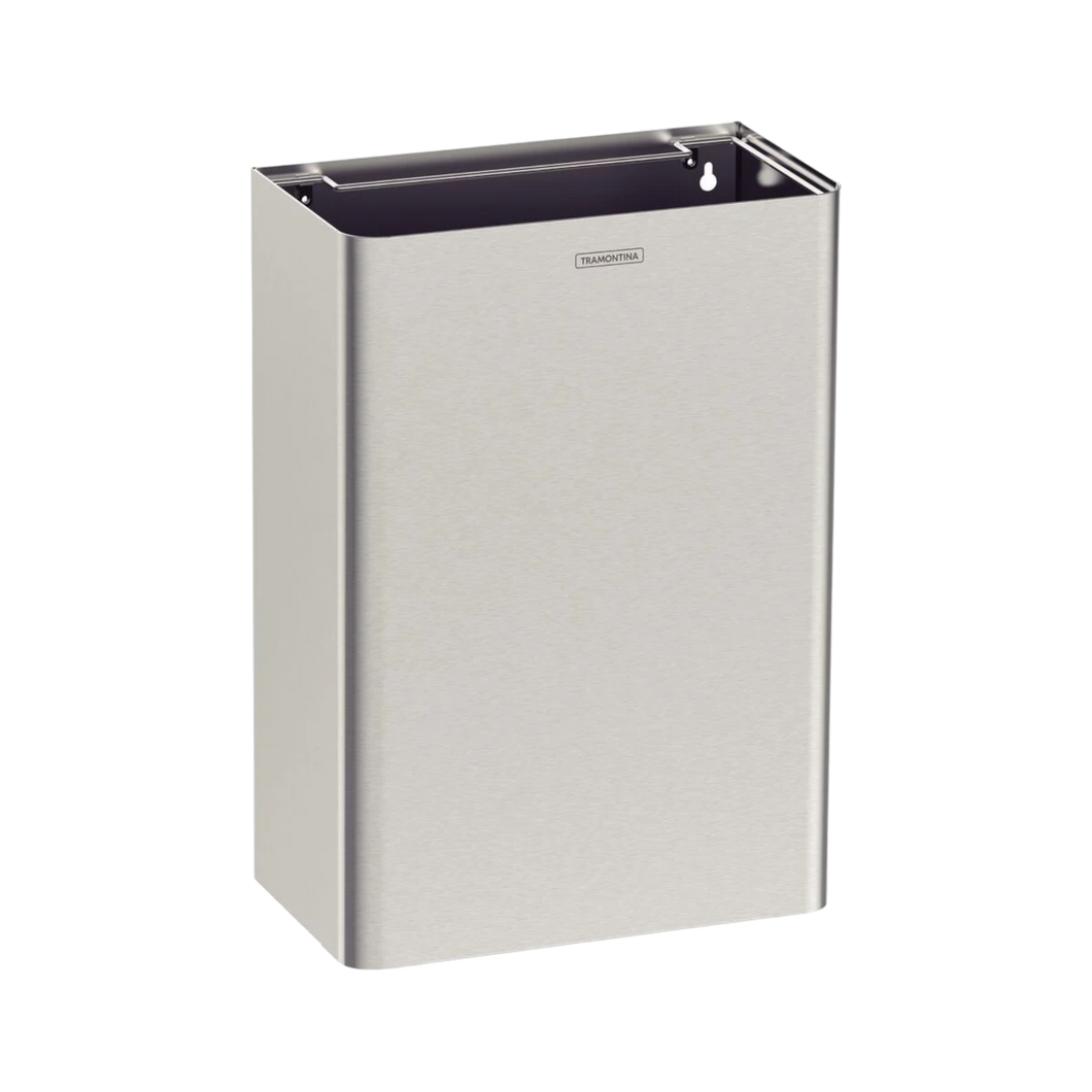 BASURERO INOX DE PARED 30 LT